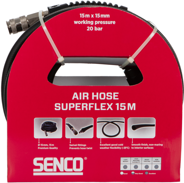 SLANGSATS SUPERFLEX SLANGSATS HYBRID 15M