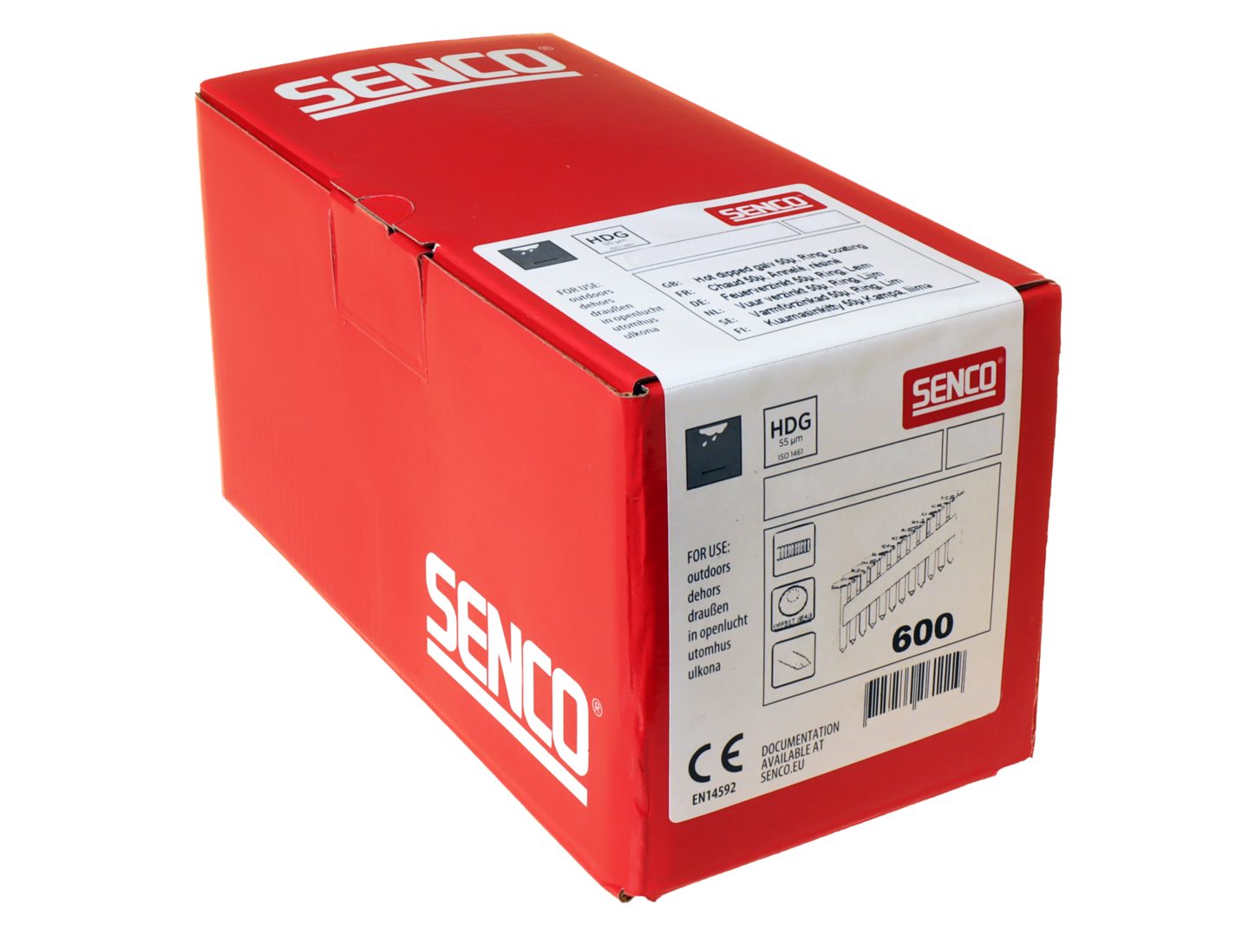 STAVSPIK SENCO TÄTBANDAD VFZ RING DS, HEL SKALLE LIM 34GR 65X2,9MM