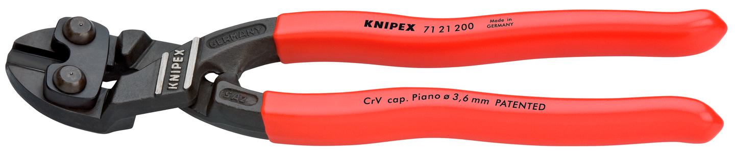 Pulttisakset Knipex 200mm 20 astetta taivutettu SB