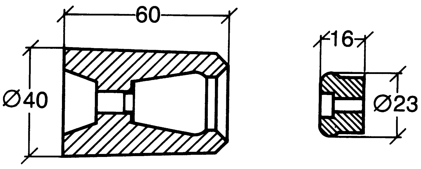 DÖRRHÅLLARE ASSA 440 SVART SB