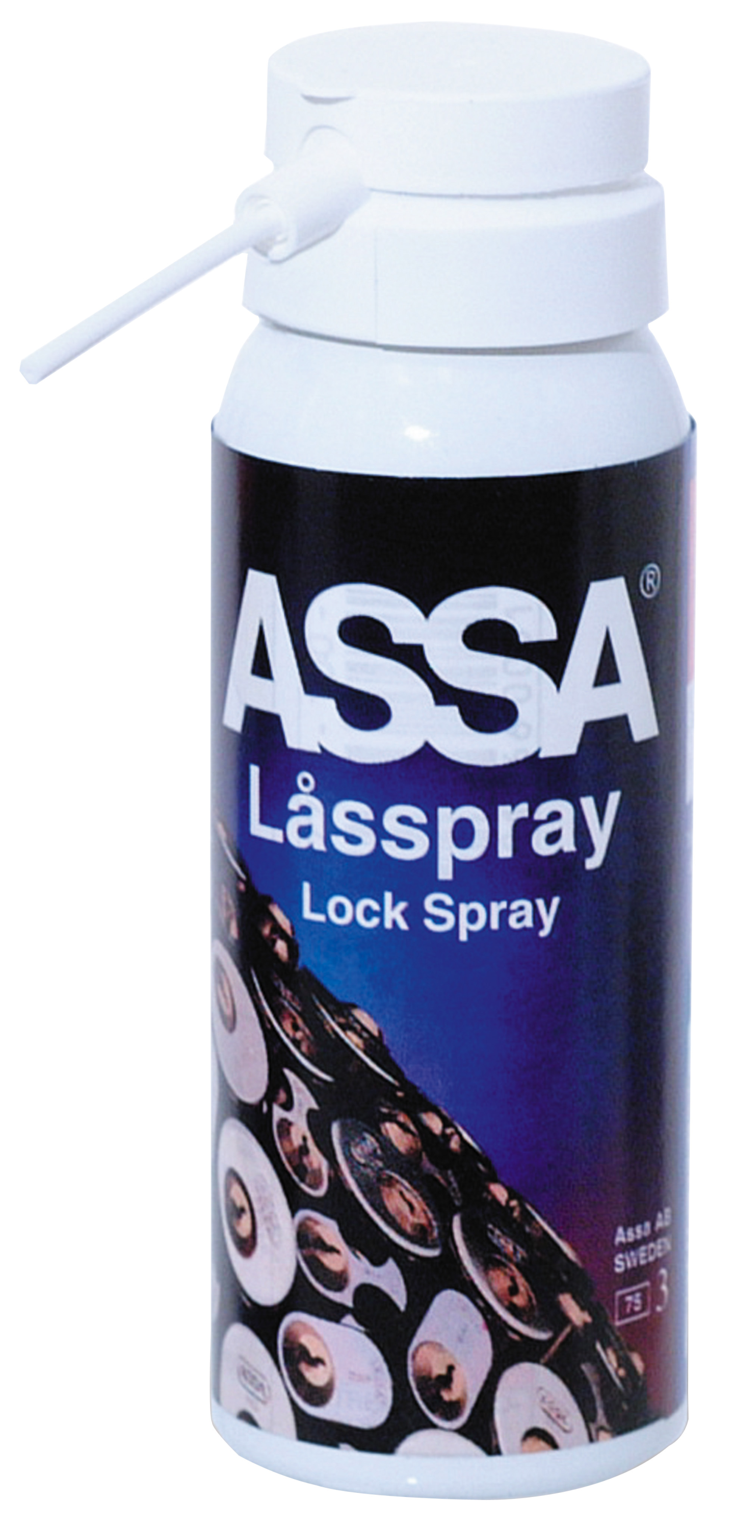 LÅSSPRAY RENGÖR/AVISNING 50ML ASSA