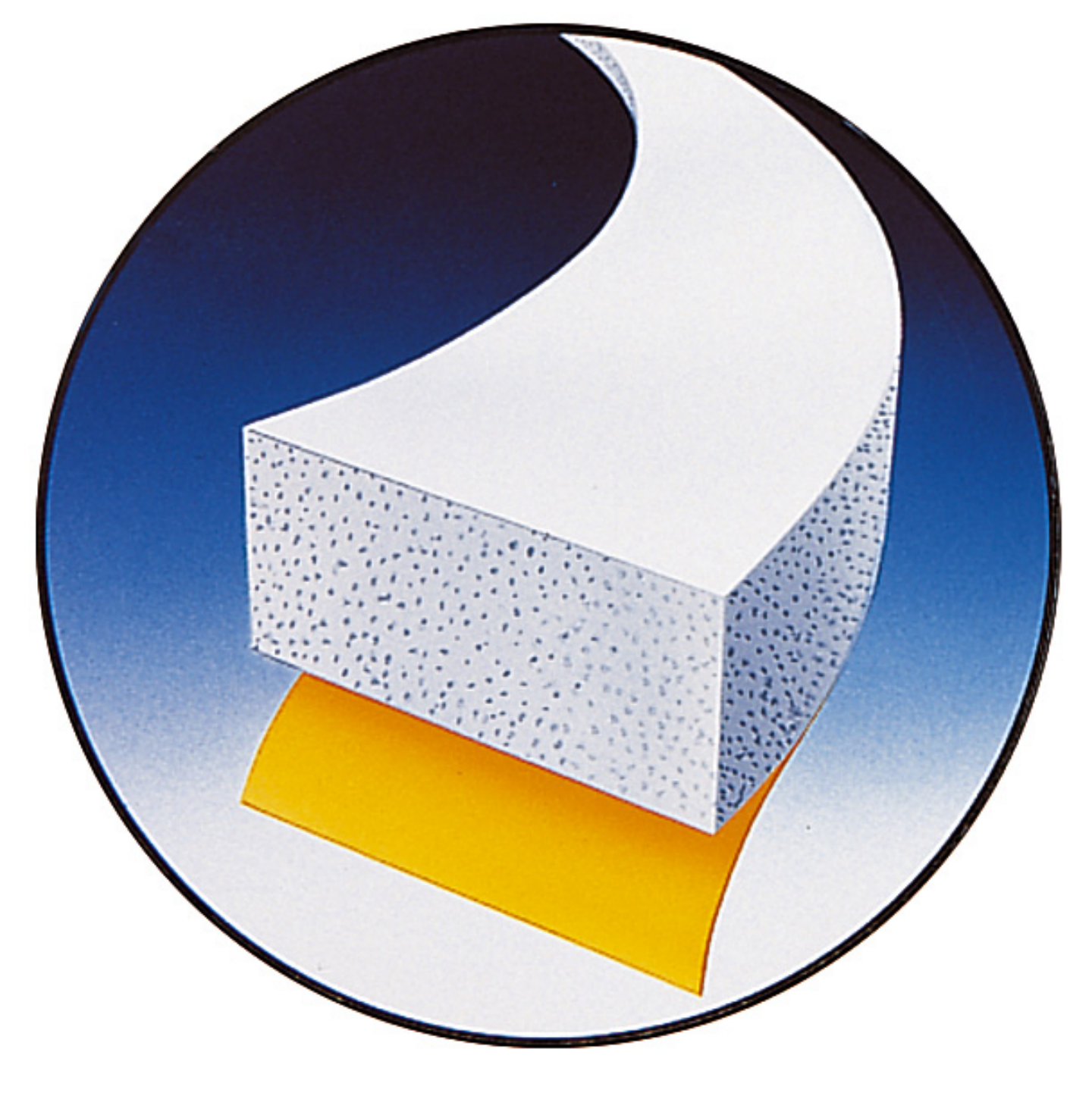 DAMMTÄTNINGSLIST VIT 9X6MM 6M TESA 05428 SKUMPLAST SJH 1-5MM