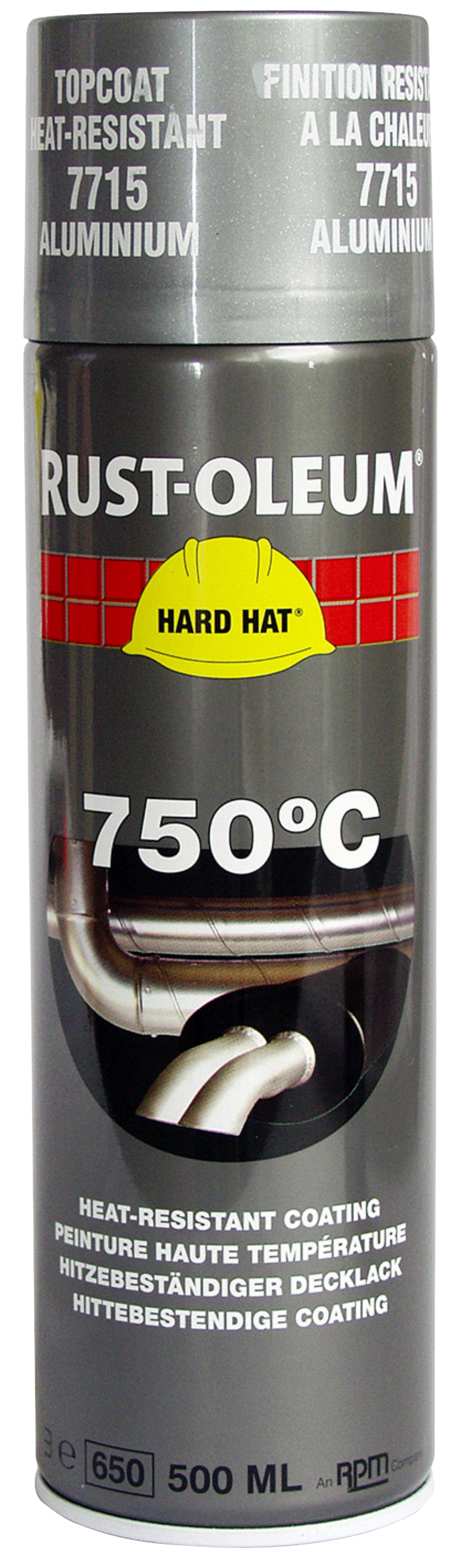 VÄRMESKYDDSFÄRG RUST-OLEUM SVART 0,75L, 750GR SVART 0,75L