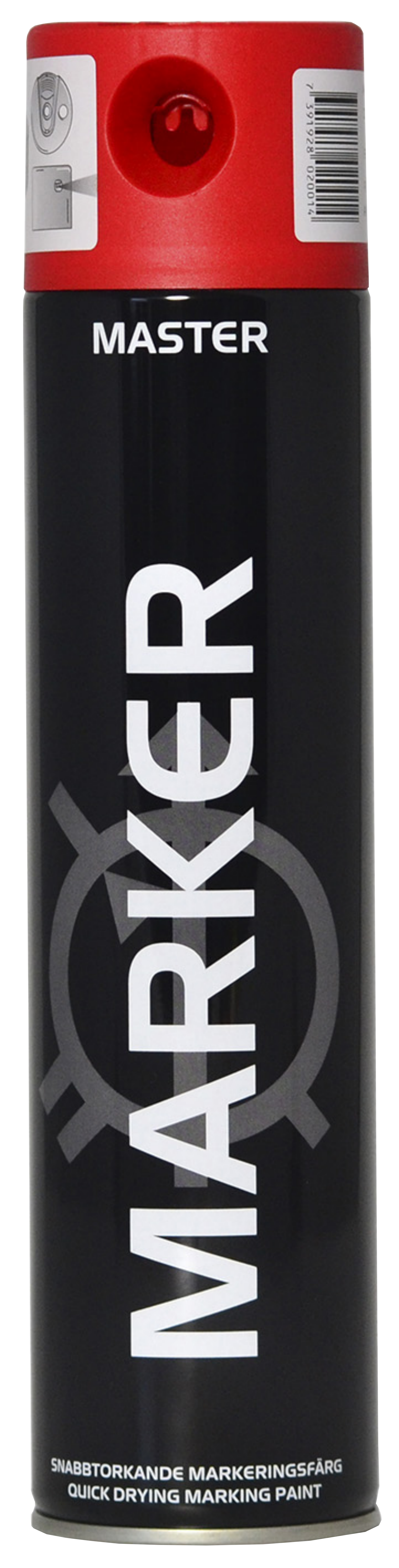 MARKERINGSFÄRG KLARLACK 600ML MASTER MARKÖR SPRAY