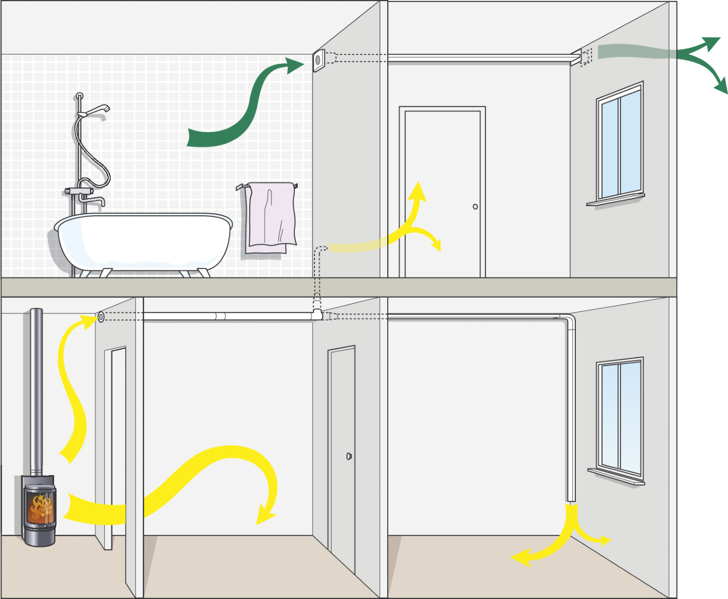 T-STYCKE CIRKULÄR FRESH 100MM
