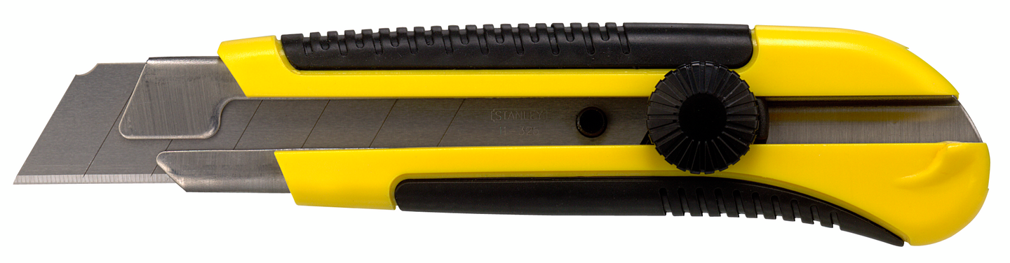 Katkoteräveitsi lukitusruuvilla Stanley® DynaGrip® 25mm 0-10-425