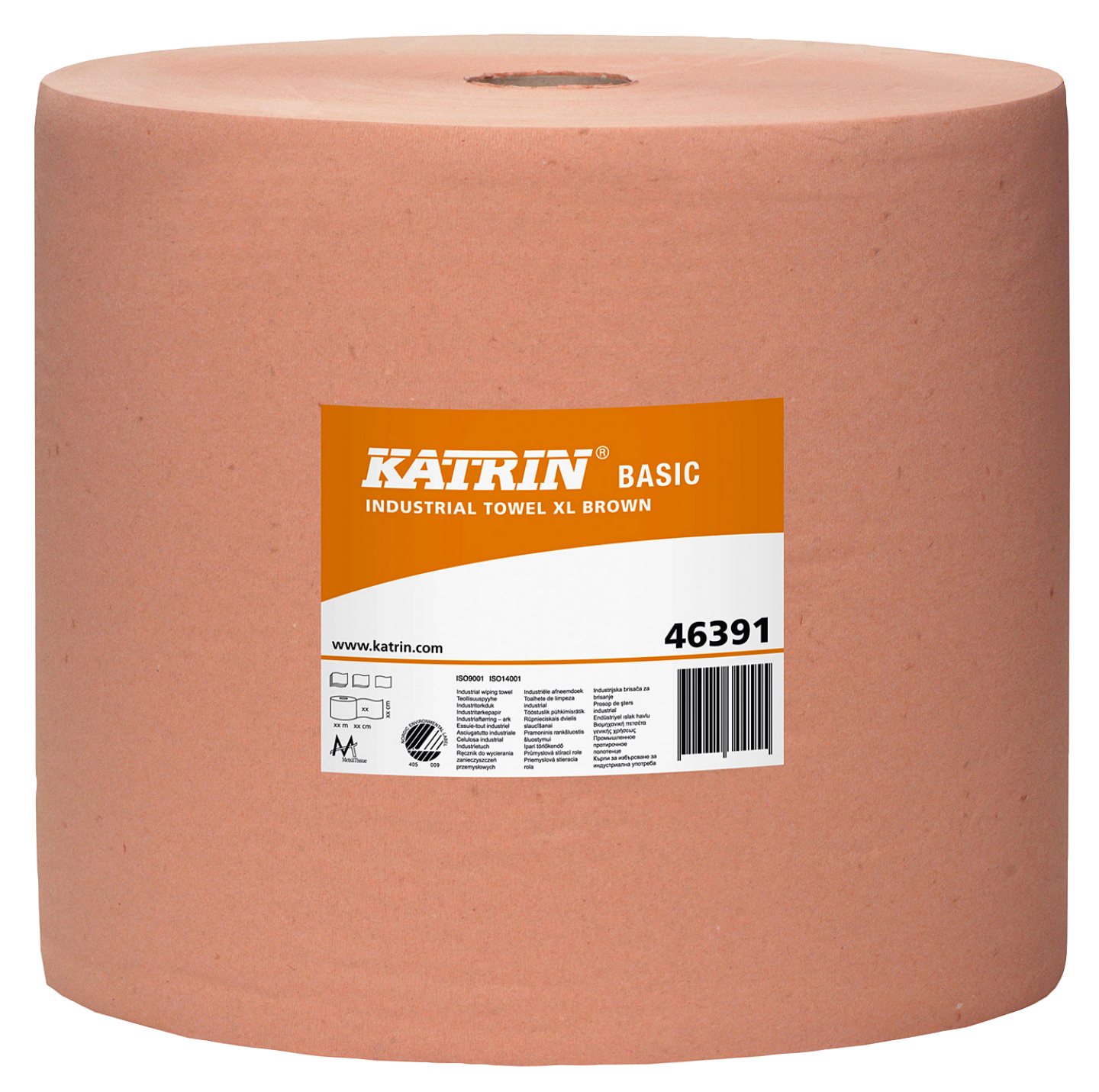 INDUSTRITORK SAGA INDUSTRI XL 46391, 1000 M/RL, BRUN