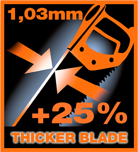 Käsisaha Bahco 2600-XT-22 kärkikarkaistu