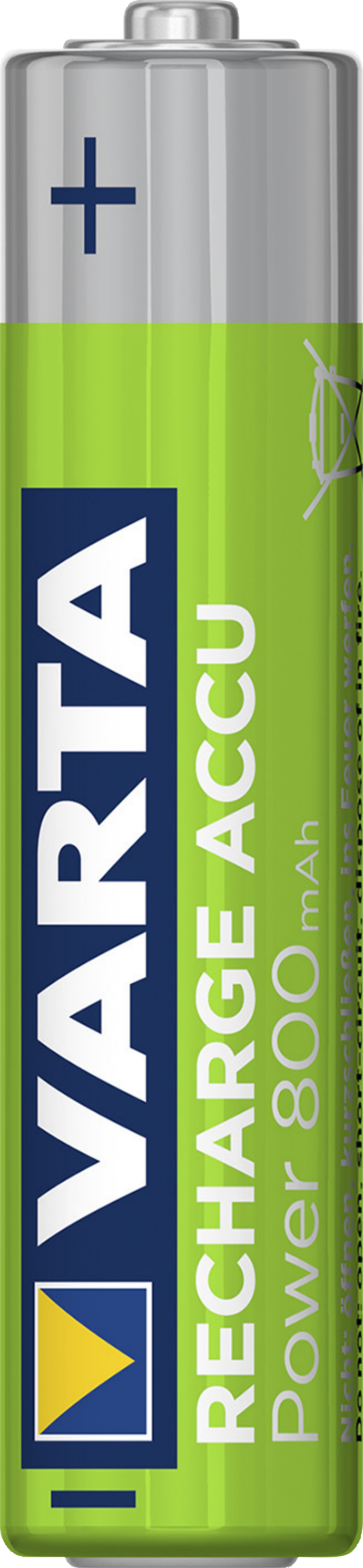 Akkuparisto VARTA Power ladattava NIMH AAA 800MAH 4kpl