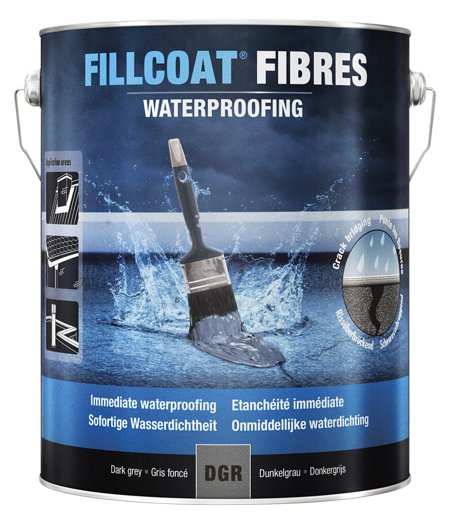 TÄTNINGSMASSA RUST-OLEUM WATERPROOF 5L