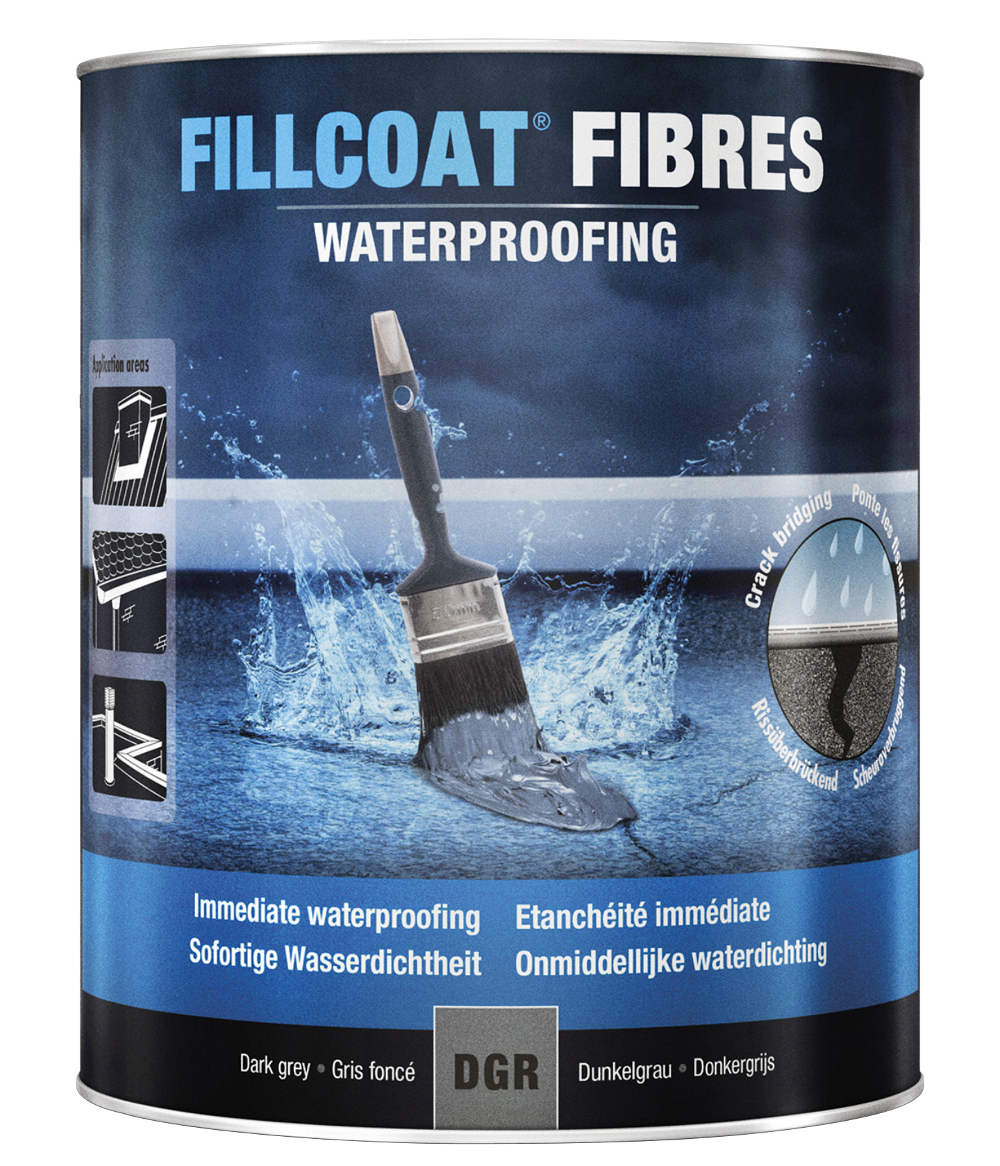 TÄTNINGSMASSA RUST-OLEUM WATERPROOF 5L