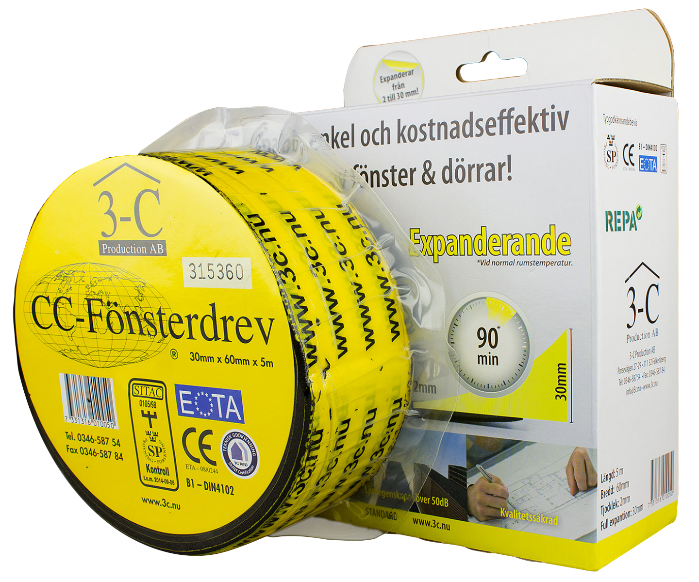 FÖNSTERDREV ETAB 1005 UTAN