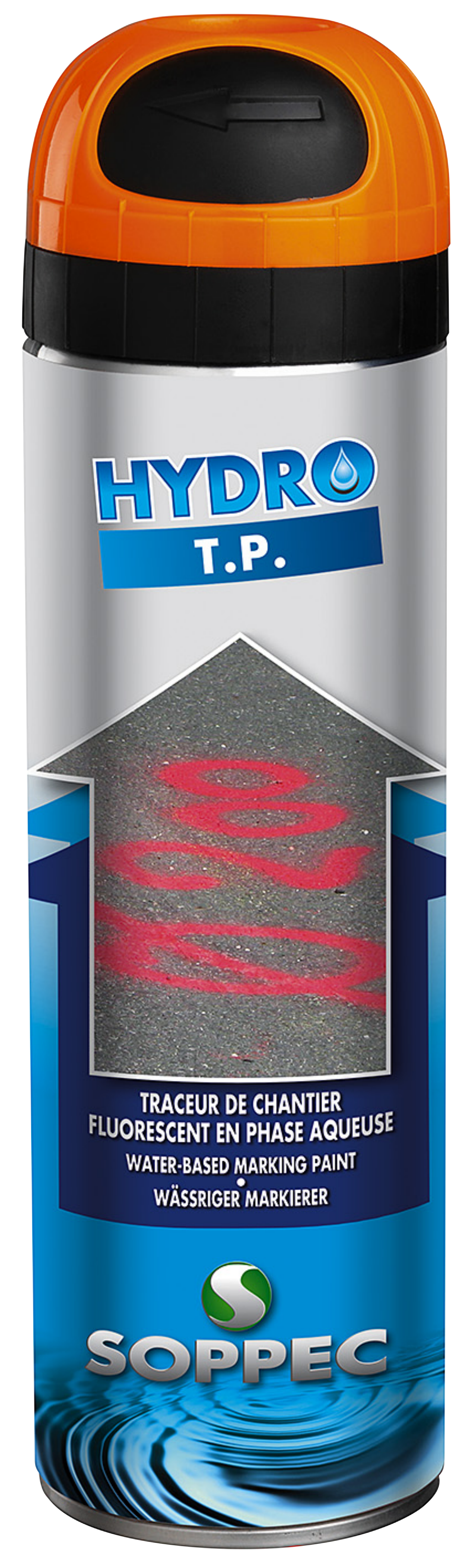 MÄRKFÄRG SOPPEC HTP RÖ 500ML
