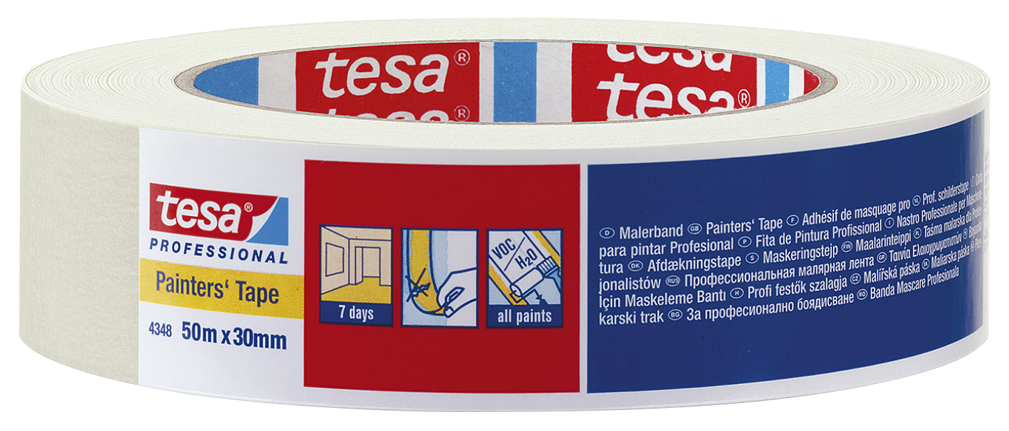 MASKERINGSTEJP BEIGE 50MM 50M TESA 04307