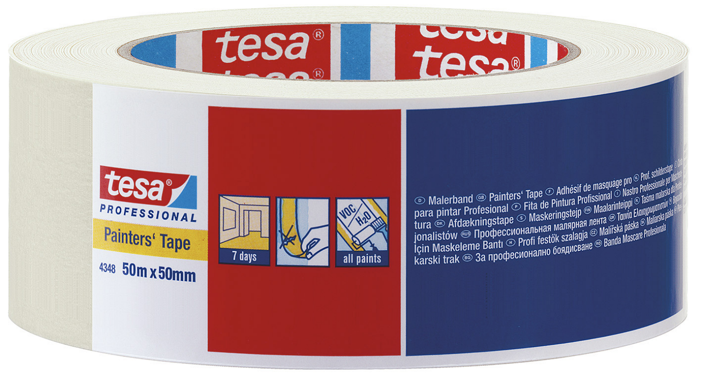 MASKERINGSTEJP BEIGE 50MM 50M TESA 04307