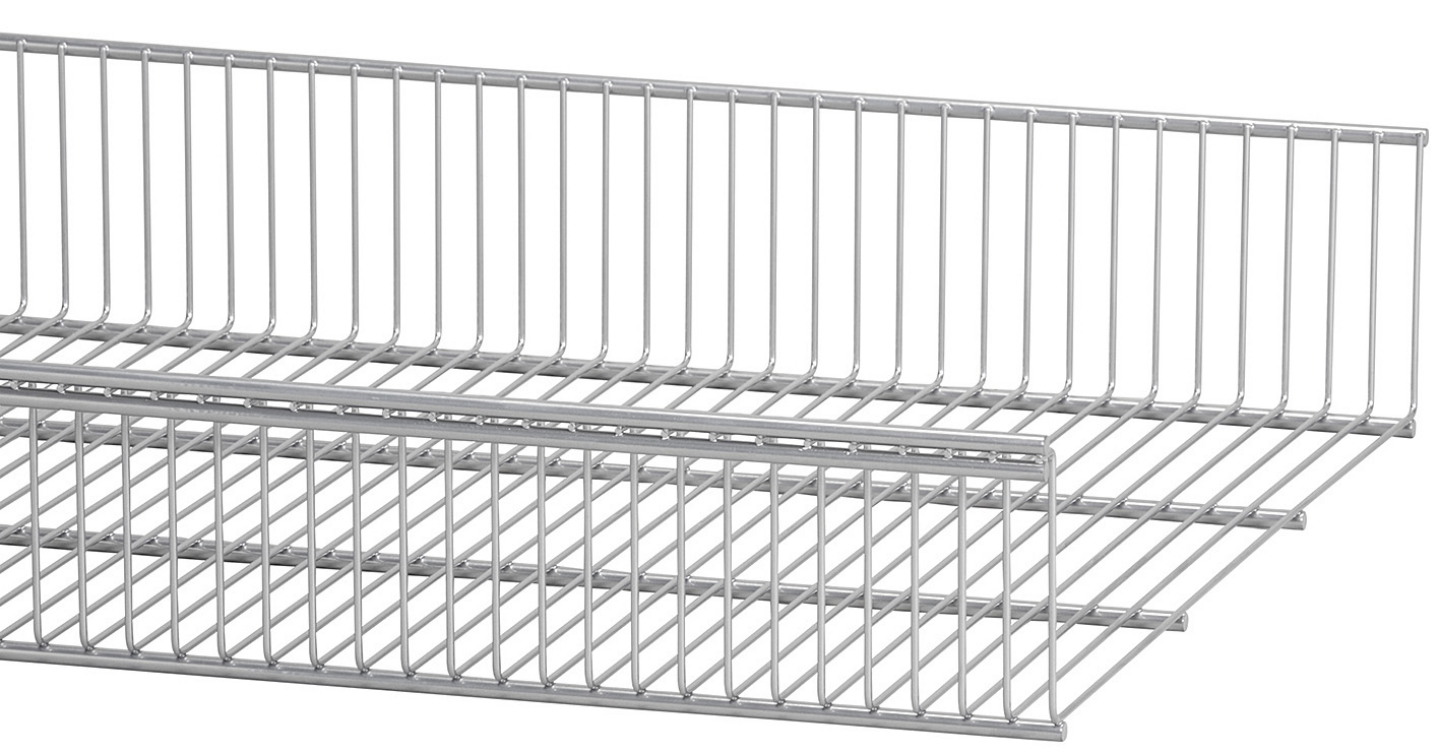 TRÅDHYLLKORG VIT 450X337MM ELFA 457418