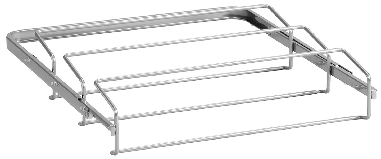 SKOSTÄLL UTDRAGBAR VIT 448MM ELFA 267310