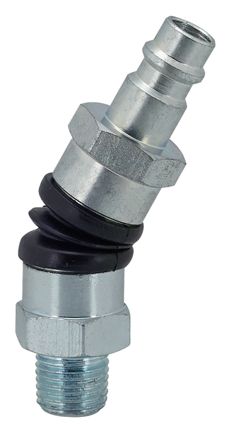 TRYCKLUFTS NIPPEL 320 SVIVEL 1/4 UTV MED GUMMI