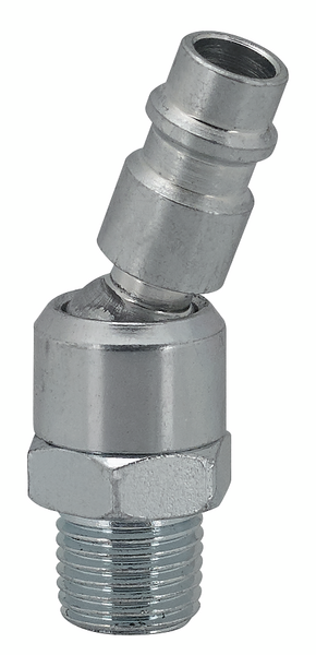 TRYCKLUFTS NIPPEL 320 SVIVEL 1/4 UTV MED GUMMI