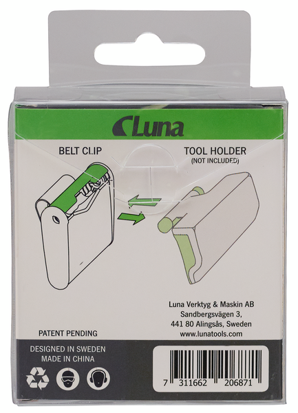 BÄLTESCLIP LUNA GO SMLC