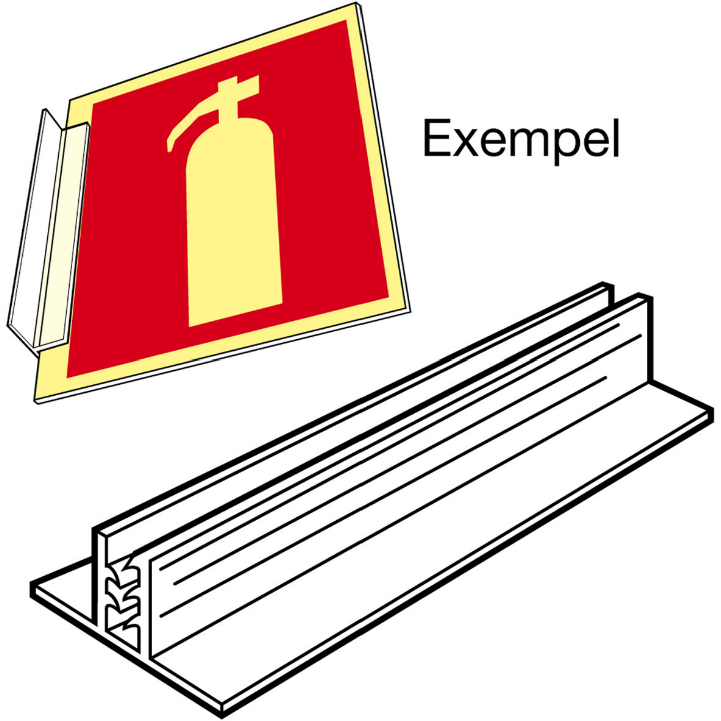 SKYLTGREPP SYSTEMTEXT FÖR TAKFÄSTE 302575