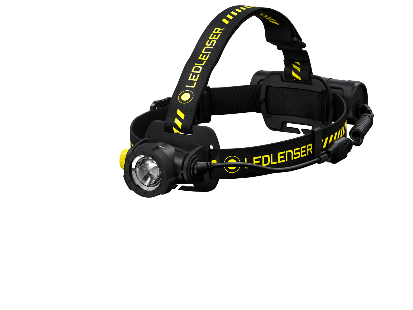 Otsalamppu Ledlenser H7R Work musta 1000lm ladattava