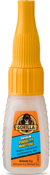 Pikaliima gorilla sivellin ja suutin 12g