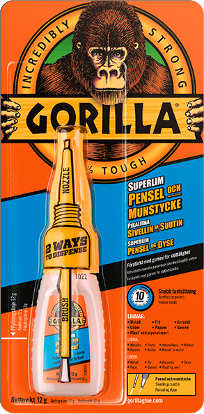 Pikaliima gorilla sivellin ja suutin 12g