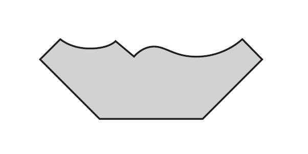 TAKLIST ALLMOGE FURU 21X56