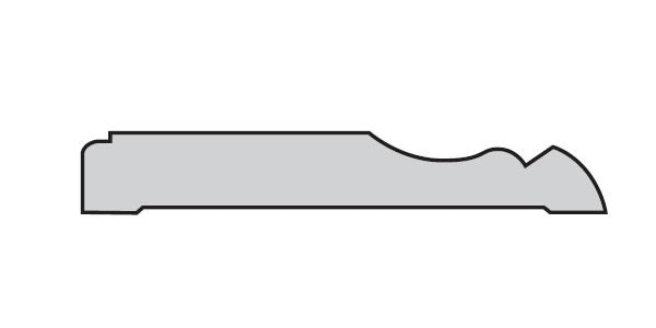 FODER ANTIK VIT 15X95 KLARA S0502-Y