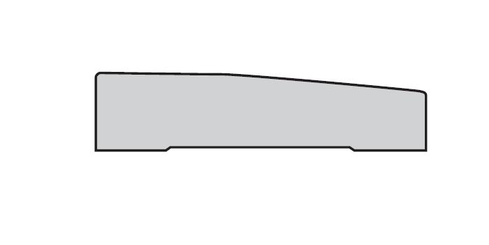 SOCKELKLOSS VIT 18X99