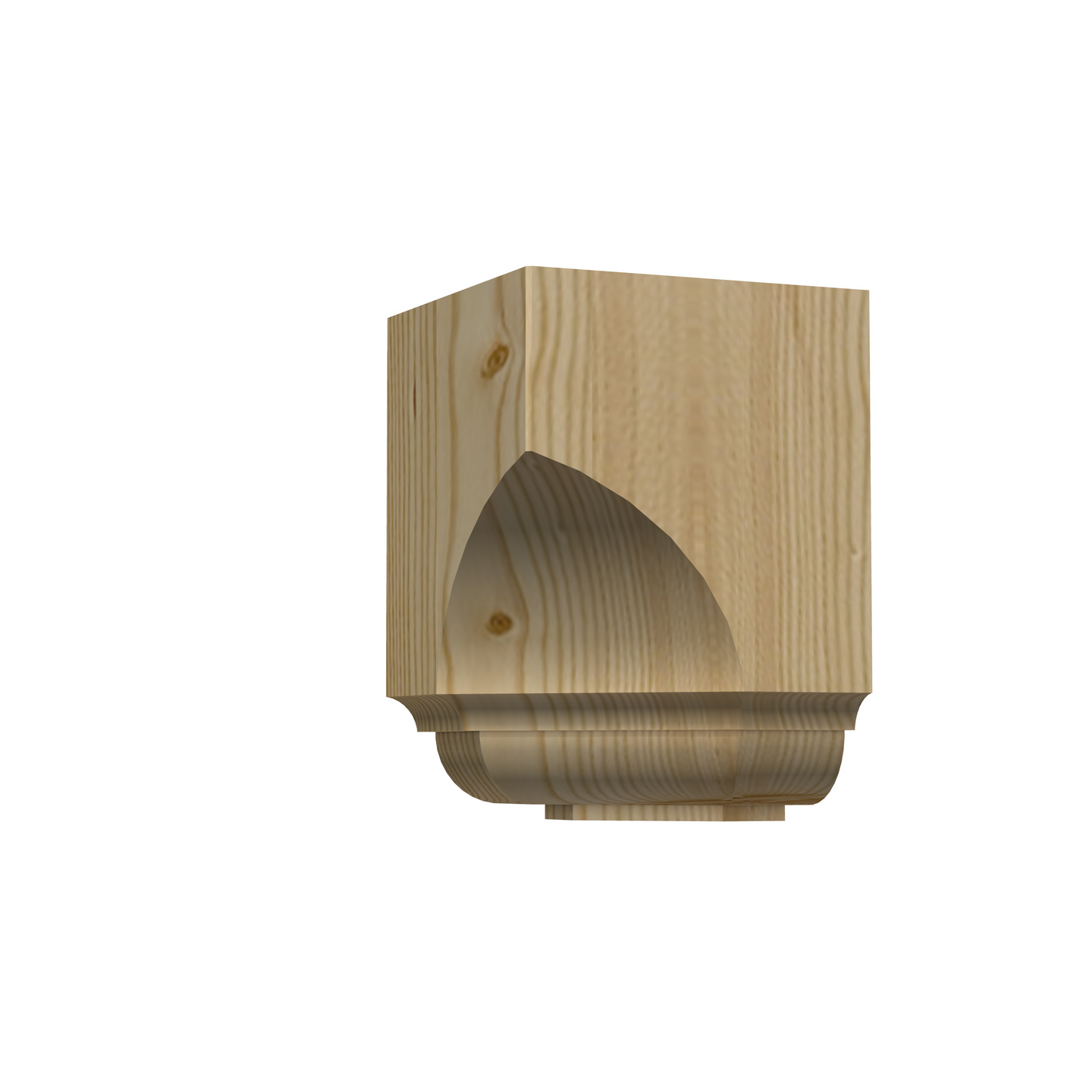 TAKKLOSS MOELVEN INNERHÖRN FURU 70MM 4ST