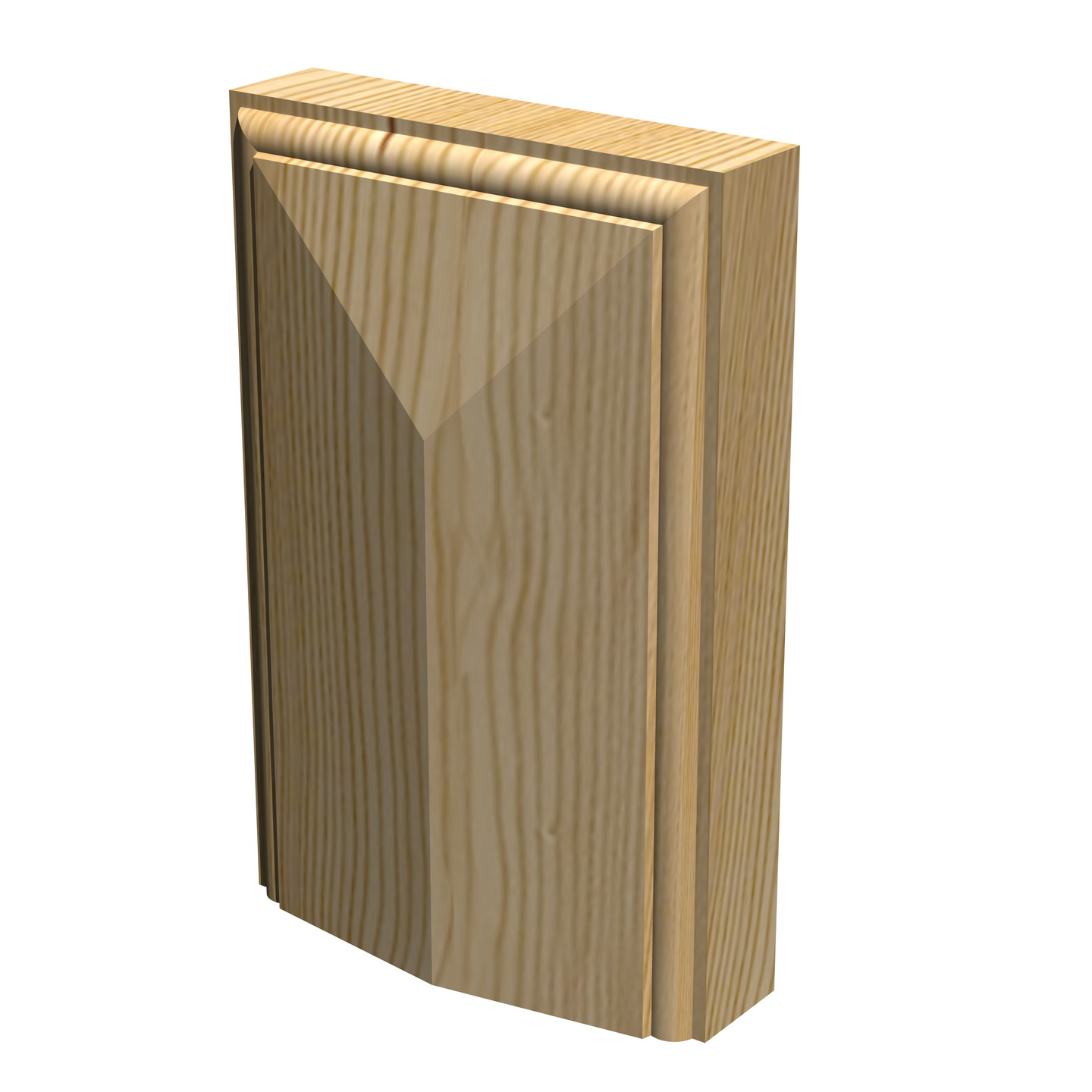 GOLVKLOSS FURU 95MM 2ST FÖR FODER