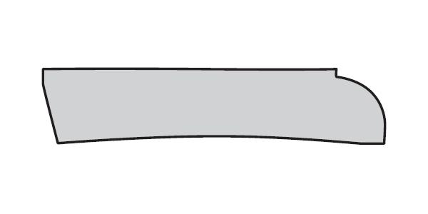 SOCKEL ALLMOGE VIT 15X95 STINA S0502-Y