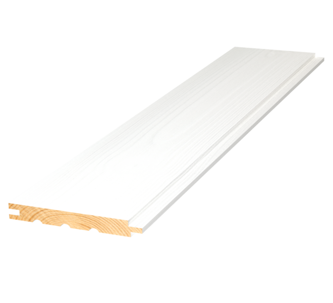 PANEL LIVLIG VIT 13X120X3900 S0500-N FURU ÄNDSPONT 8ST