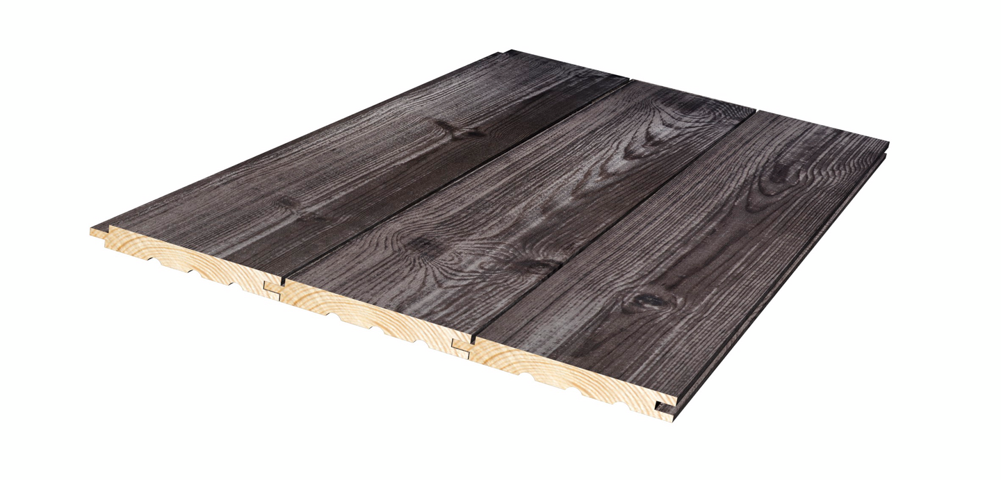 PANEL SJÖBOD LAVA 13X120X3900 FURU ÄNDSPONT 8ST