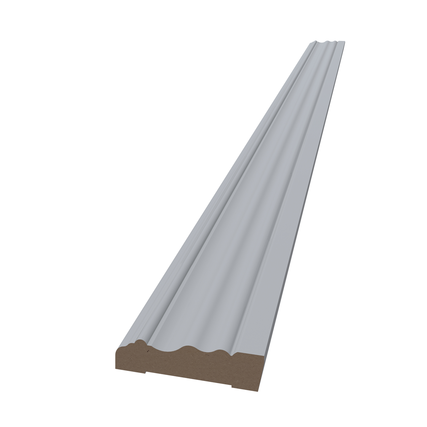 SOCKEL ALLMOGE GRÅ 16X69X2440 REGINA 2500-N