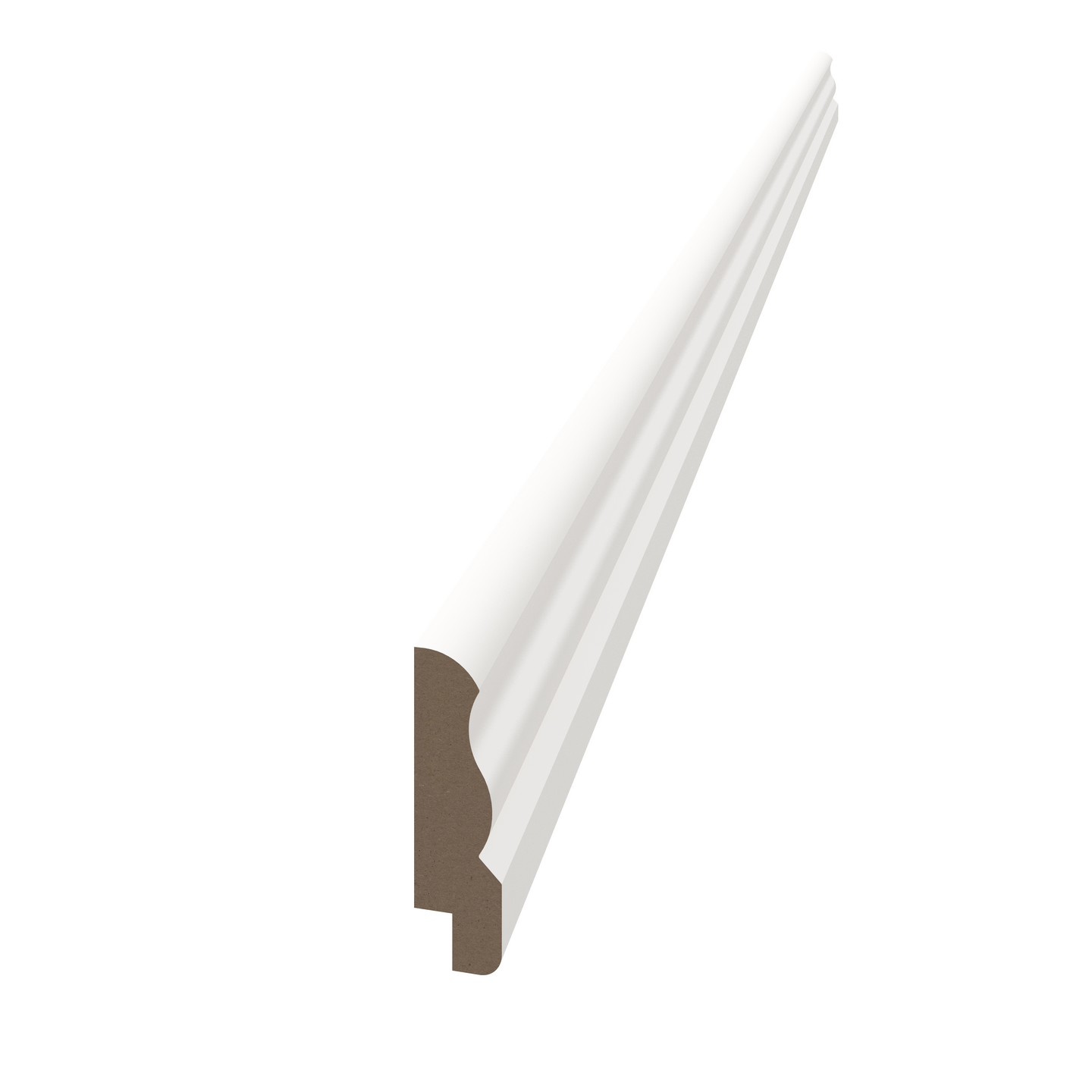 BRÖSTLIST 16X56X2440 ALLM VIT REGINA MDF ALLMOGE S0502-Y