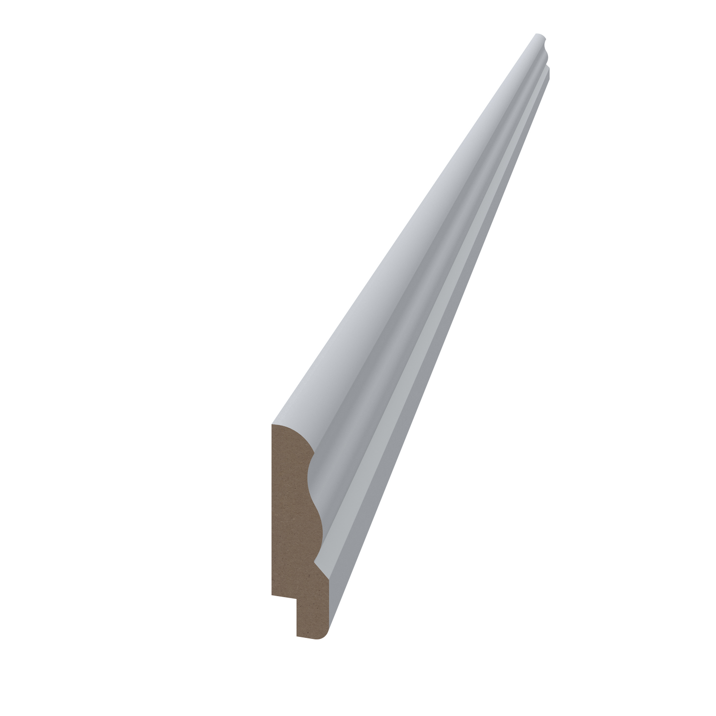 BRÖSTLIST 16X56X2440 ALLMOGE REGINA 2500-N GRÅ