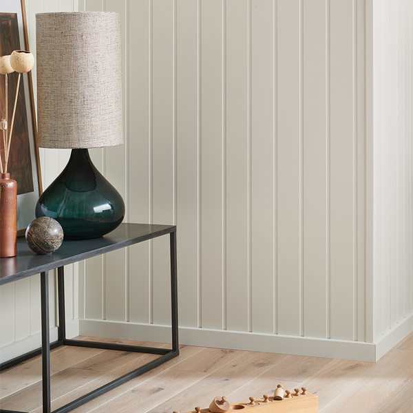 VÄGGPANEL REGINA 6X2435X620 KLASSISK DEKOR VIT MDF