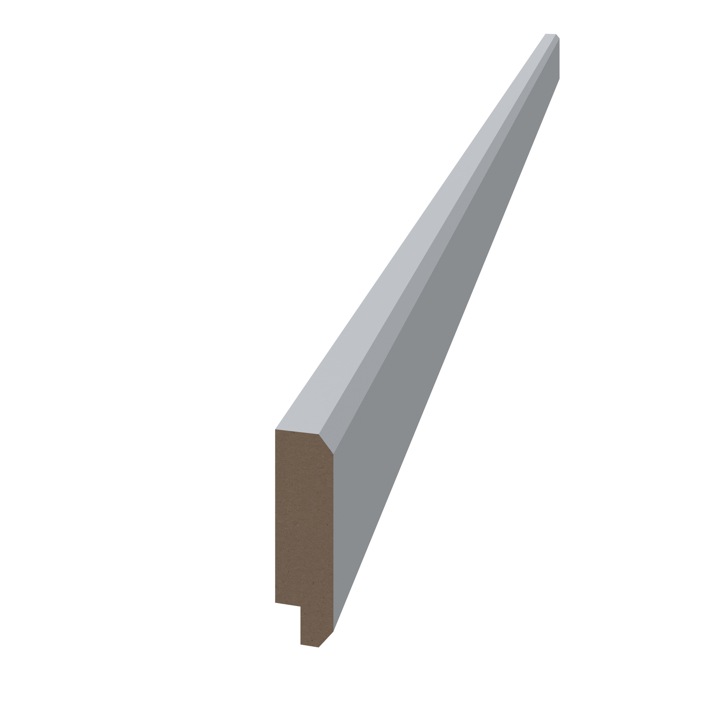 BRÖSTLIST 12X56X2440 MODERN REGINA 2500-N GRÅ S