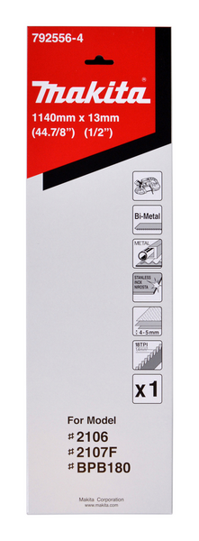 BANDSÅGBLAD MAKITA JÄRN >5MM 18T