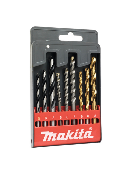 BORRSET MAKITA TRÄ,MET,BET 9DELAR