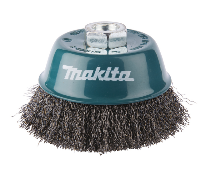 STÅLBORSTE MAKITA VÅGIG 100MM M14