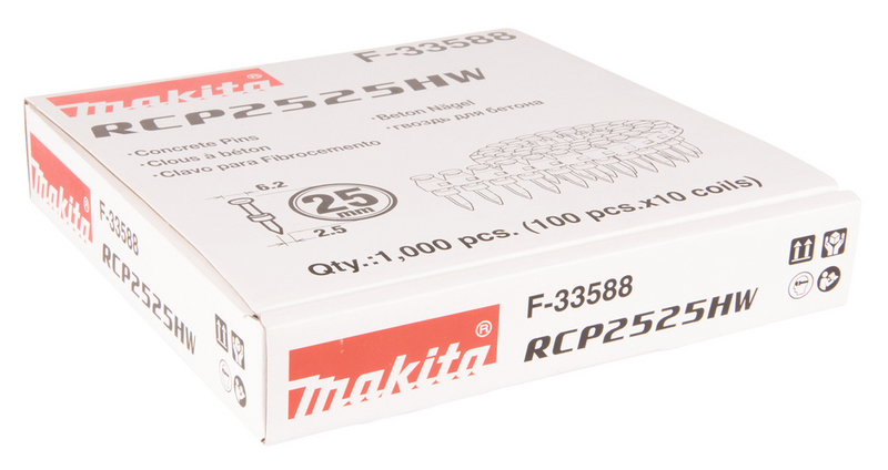 Betoninaula Makita 25mm 1000kpl