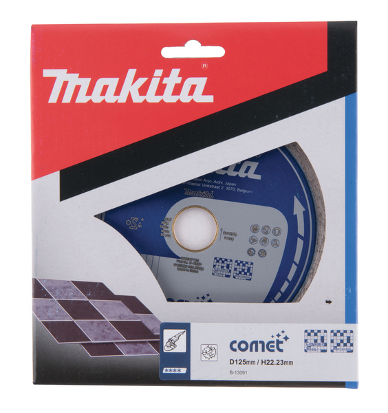DIAMANTKLINGA MAKITA COMET TUR 125X22, 125X22MM