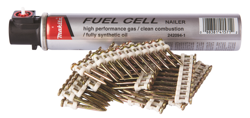 Betoninaula ja kaasu Makita 35x2,6mm 1000kpl