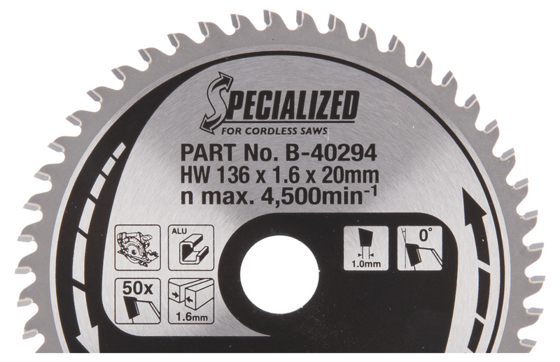 SÅGKLINGA MAKITA HM 136X20X1,6 Z-50, 136X20X1,6MM Z-50