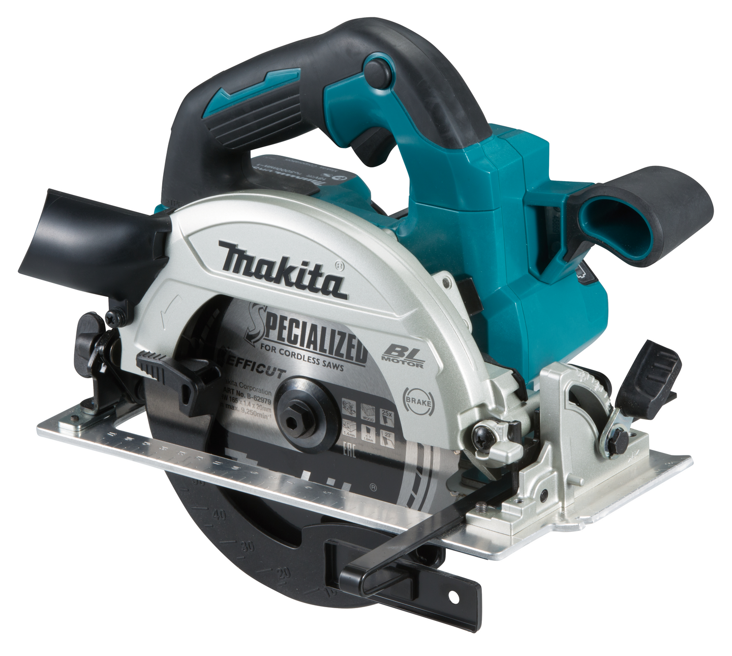 CIRKELSÅG MAKITA DHS660Z BL NAKEN 18V 165MM