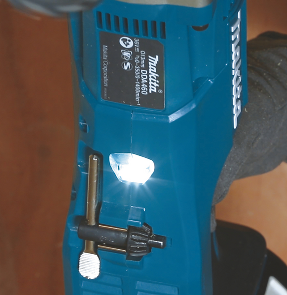 Kulmaporakone Makita DDA460ZK 2x18V LXT runko